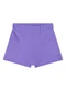 Quimby - Short-Saia Moletom Menina Vermelho - variação: Roxo