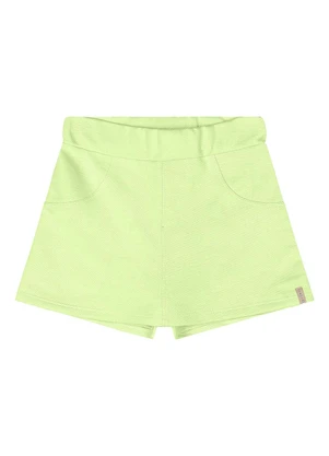 Quimby - Short-Saia Moletom Menina Verde - QUIMBY