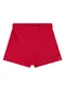 Quimby - Short-Saia Moletom Menina Vermelho - variação: Vermelho