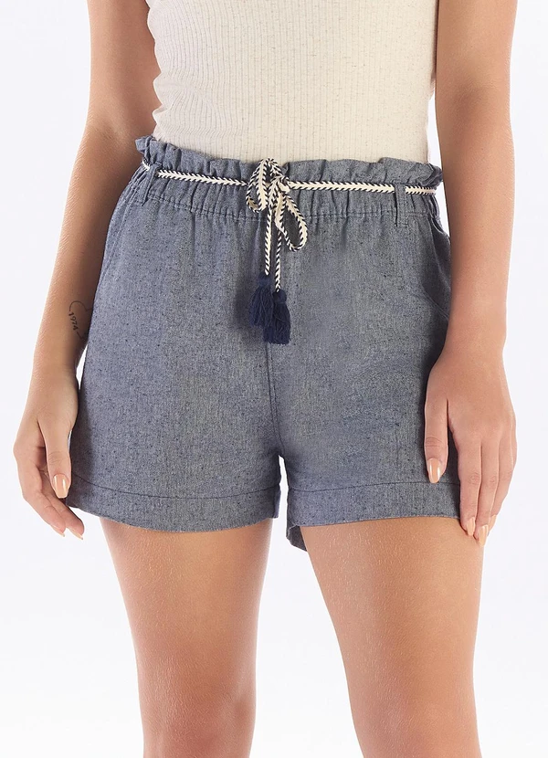 Pulla Bulla - Short Tecido Eco Marinho 1