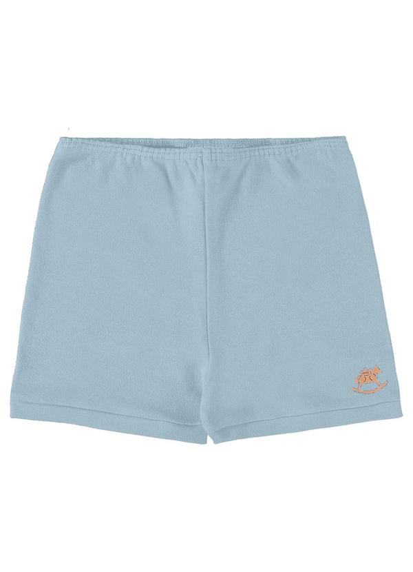 Up Baby - Short Unissex para Bebê Azul