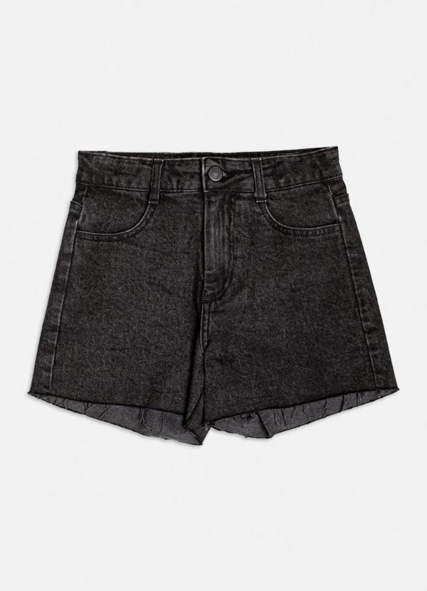 Authoria - Short Wish Jeans do Mickey Preto