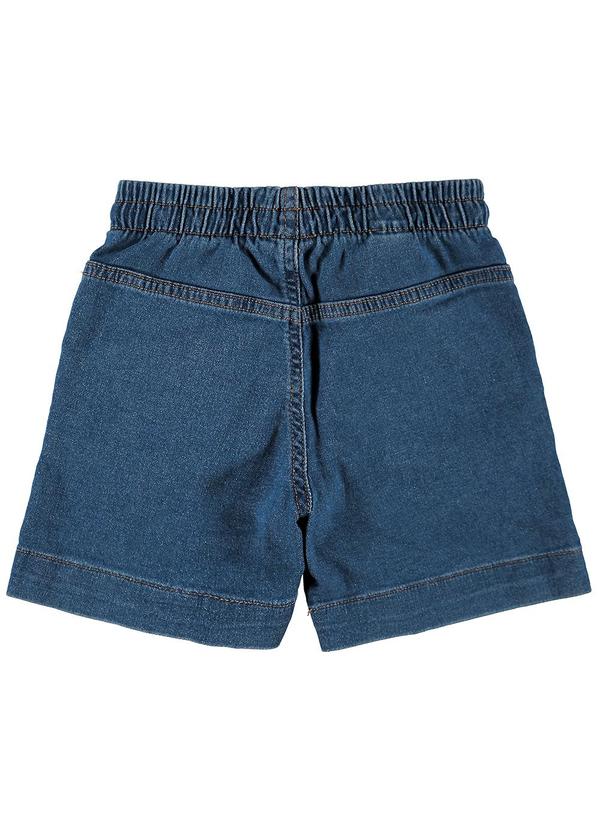 Malwee Kids - Shorts Azul Comfort Jeans Menina 2