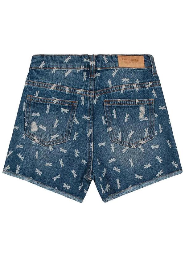 Carinhoso - Shorts Azul 3