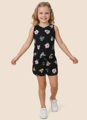 Malwee Kids - Shorts Básico Spitz Alemão em Cotton Branco - MALWEE KIDS