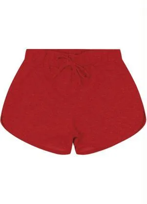 Rovi Kids - Shorts Básico Vermelho - ROVI KIDS