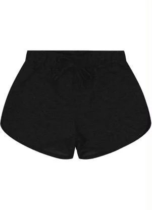 Rovi Kids - Shorts Básicos Infantil Preto - ROVI KIDS