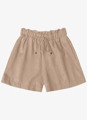 Minty - Shorts Clochard Feminino Marrom - MINTY