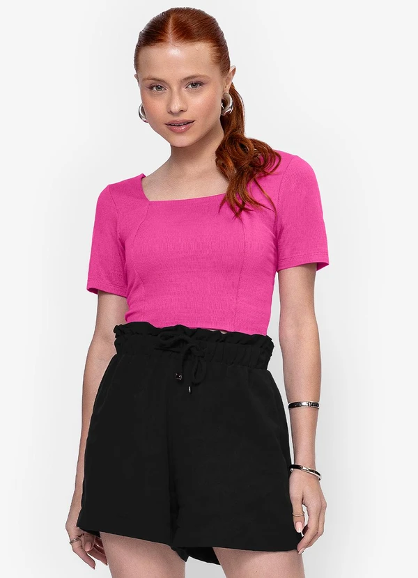 Minty - Shorts Clochard Feminino Preto 2