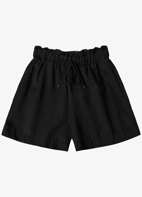 Minty - Shorts Clochard Feminino Preto 3