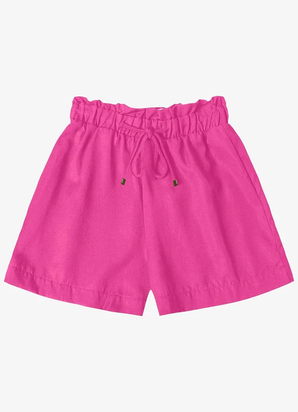 Minty - Shorts Clochard Feminino Rosa