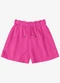 Minty - Shorts Clochard Feminino Preto - variação: Rosa