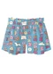 Malwee Kids - Shorts Clochard Corações Rosa - variação: Azul