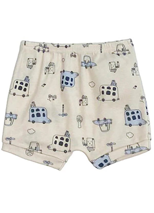 Marisol - Shorts com Aroma Unissex Branco