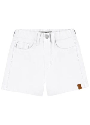 Malwee Kids - Shorts Comfort em Sarja Branco - MALWEE KIDS