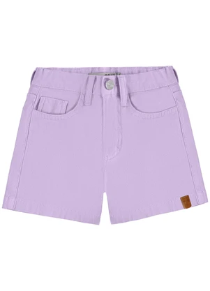 Malwee Kids - Shorts Comfort em Sarja Lavanda - MALWEE KIDS