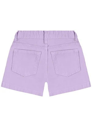 Malwee Kids - Shorts Comfort em Sarja Lavanda - MALWEE KIDS