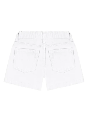 Malwee Kids - Shorts Comfort em Sarja Off White - MALWEE KIDS