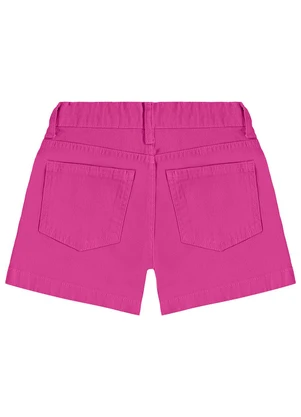 Malwee Kids - Shorts Comfort em Sarja Rosa Escuro - MALWEE KIDS
