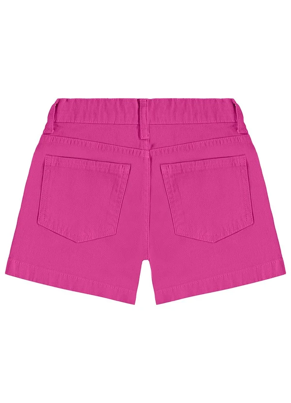 Malwee Kids - Shorts Comfort em Sarja Rosa Escuro 2