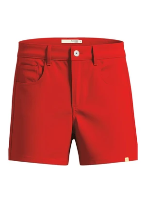 Malwee Kids - Shorts Comfort em Sarja Vermelho - MALWEE KIDS