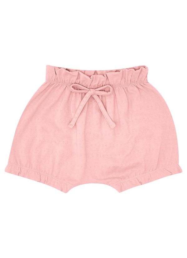 Pulla Bulla - Shorts Cotton Menina Rosa