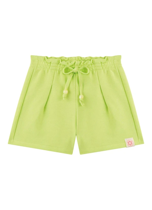 Marlan - Shorts em Moletinho Verde 3