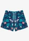 Rovi Kids - Shorts Feminina Tactel Estampado Azul - variação: Azul