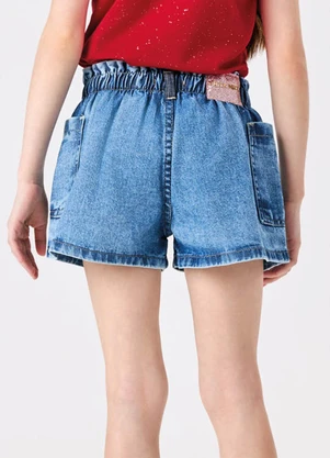 Trick Nick - Shorts Feminino Jeans Azul - TRICK NICK