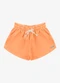 Rovi Kids - Shorts Feminino Moletom Rosa - variação: Laranja