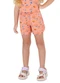 Malwee Kids - Shorts Tropical em Malha Verde Claro - variação: Laranja Claro