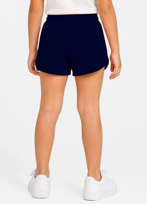 Rovi Kids - Shorts Infantil em Moletinho Azul - ROVI KIDS