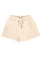 Up Baby - Shorts Infantil em Moletom Linho Roxo - variação: Bege