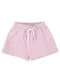 Up Baby - Shorts Infantil em Moletom Linho Roxo - variação: Roxo