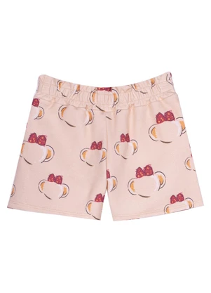 Lilica Ripilica - Shorts Infantil Feminino Bege - LILICA RIPILICA