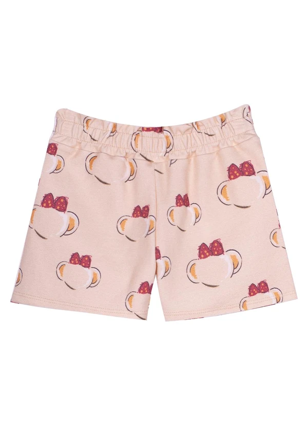 Lilica Ripilica - Shorts Infantil Feminino Bege