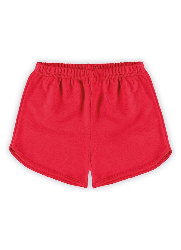 Marisol Play - Shorts Infantil Feminino Marisol Vermelho