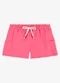 Rovi Kids - Shorts Infantil Feminino Moletom Preto - variação: Rosa