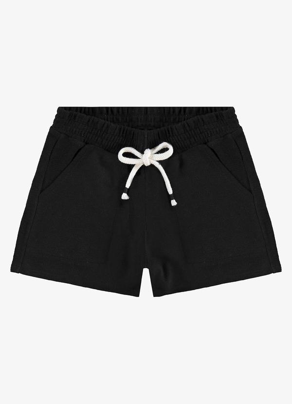 Rovi Kids - Shorts Infantil Malhão Fruit Preto 5