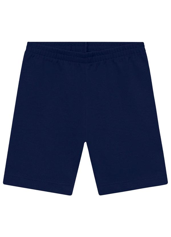 Duduka - Shorts Infantil Menina Azul
