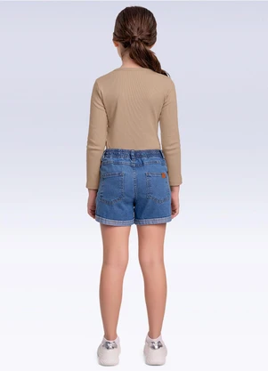 Fakini Kids - Shorts Jeans Azul - FAKINI KIDS