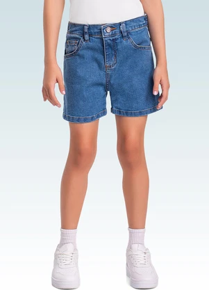 Fakini Kids - Shorts Jeans Azul - FAKINI KIDS
