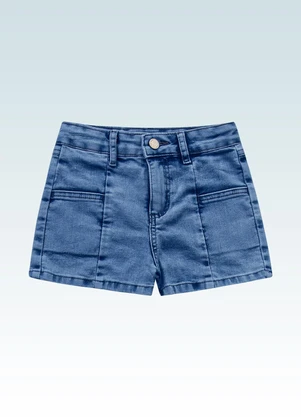 Fakini Kids - Shorts Jeans Azul - FAKINI KIDS