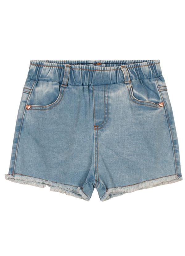 Brandili - Shorts Jeans Menina Azul 3