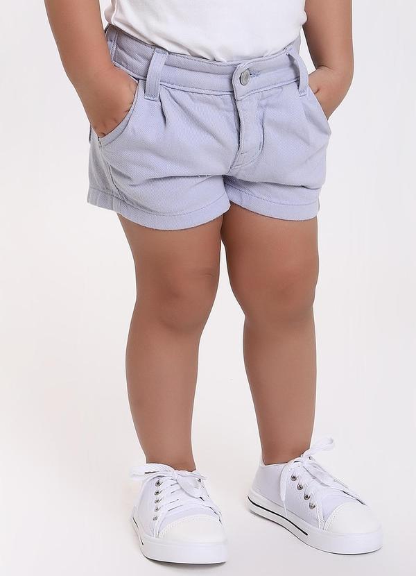 Sun Place - Shorts Lilás Confort Menina Roxo