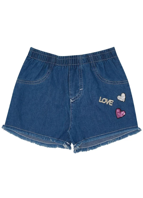 Pulla Bulla - Shorts Malha Azul 3