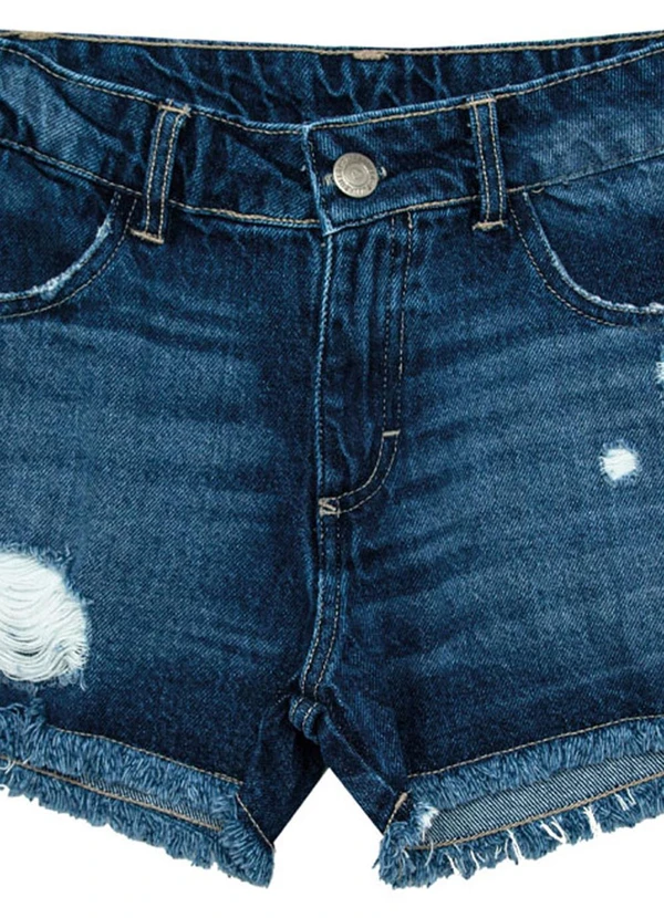 Pulla Bulla - Shorts Malha Azul 4