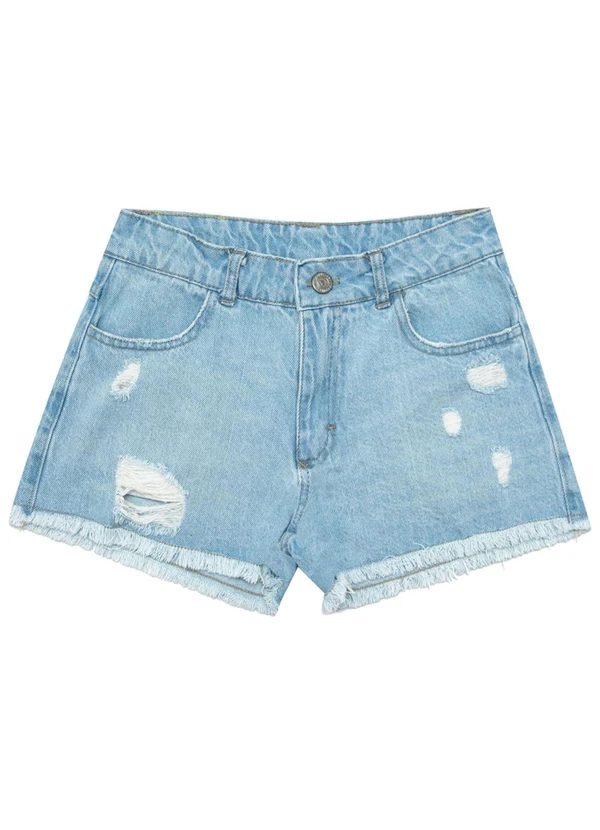 Pulla Bulla - Shorts Malha Azul 3