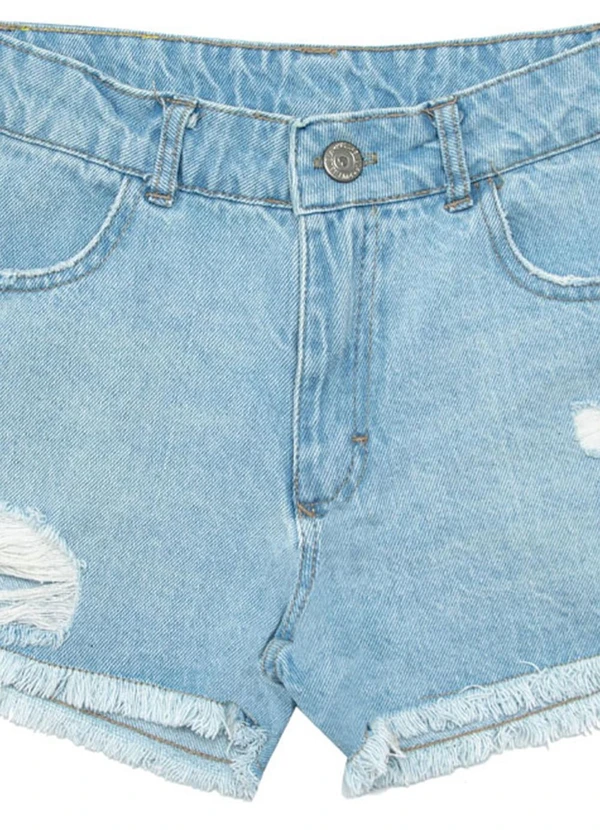 Pulla Bulla - Shorts Malha Azul 4