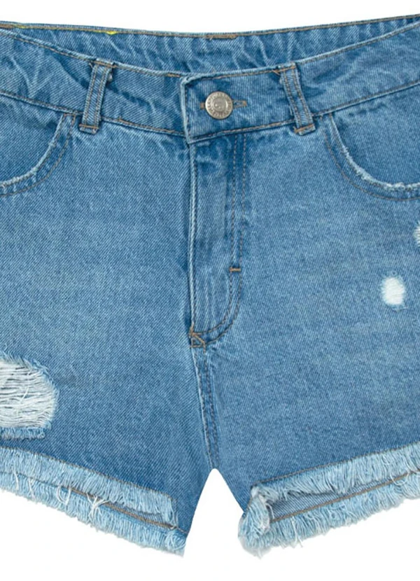 Pulla Bulla - Shorts Malha Azul 4